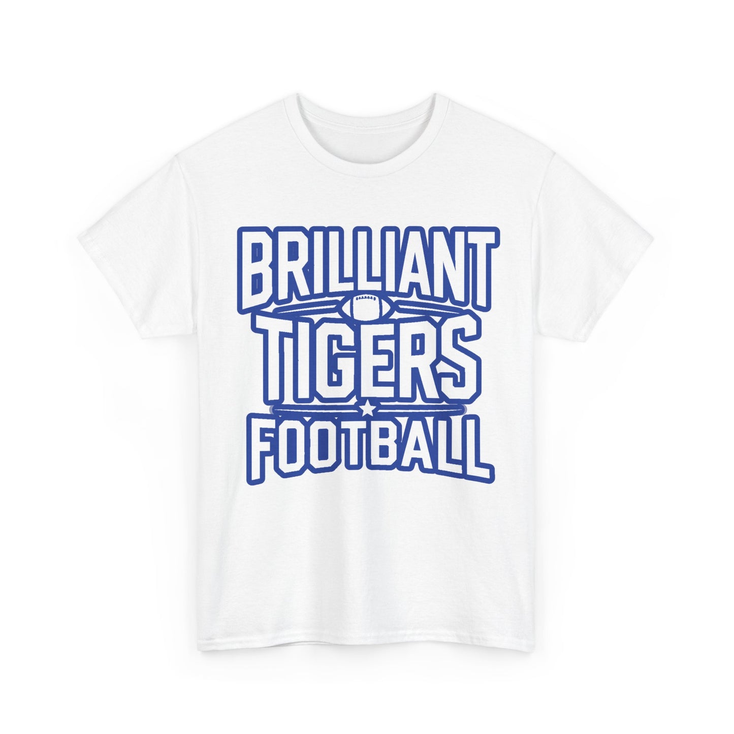 Adult Tee \ Brilliant Tigers Football \ BTF1