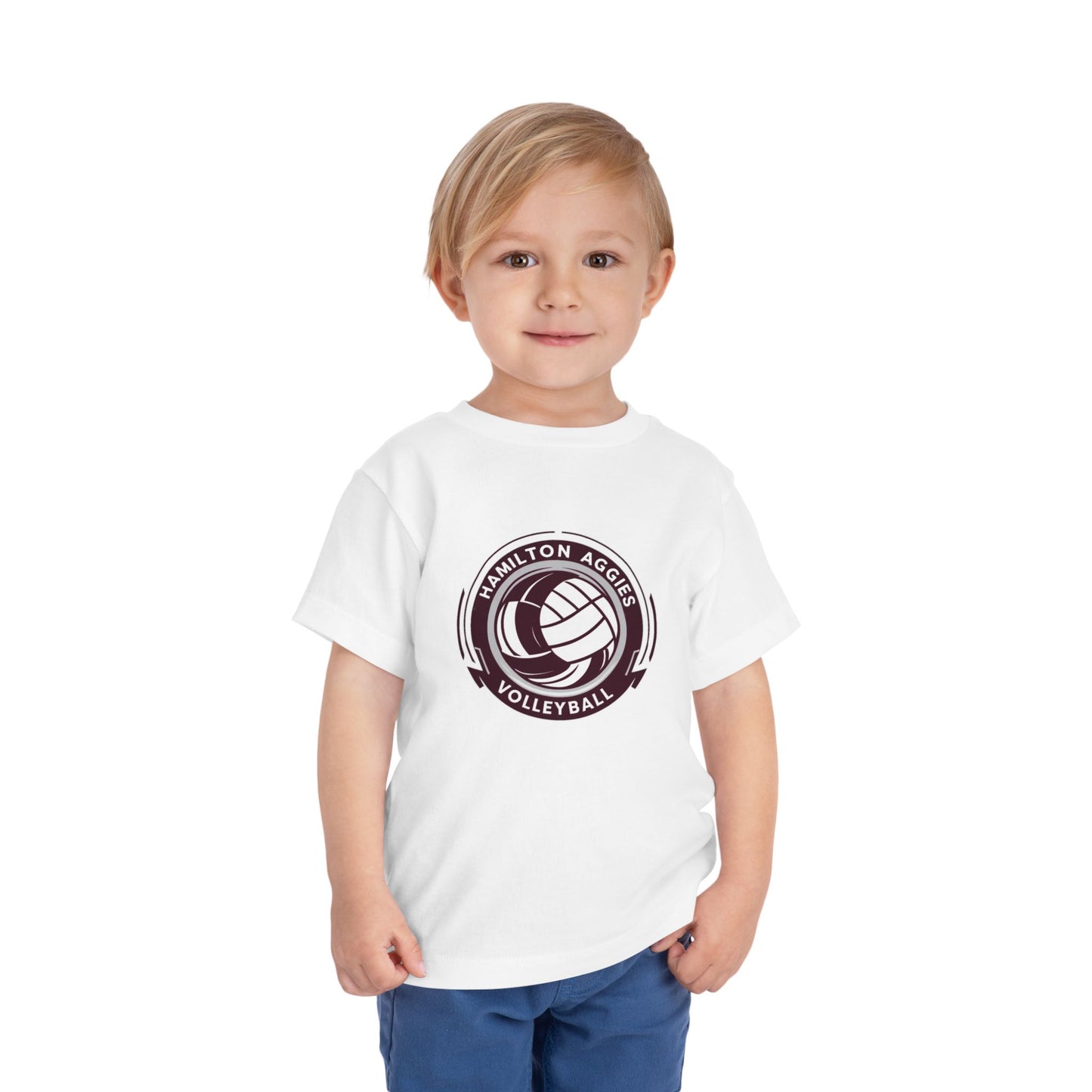 Toddler Tee \ Hamilton Aggies Volleyball \ HAV1