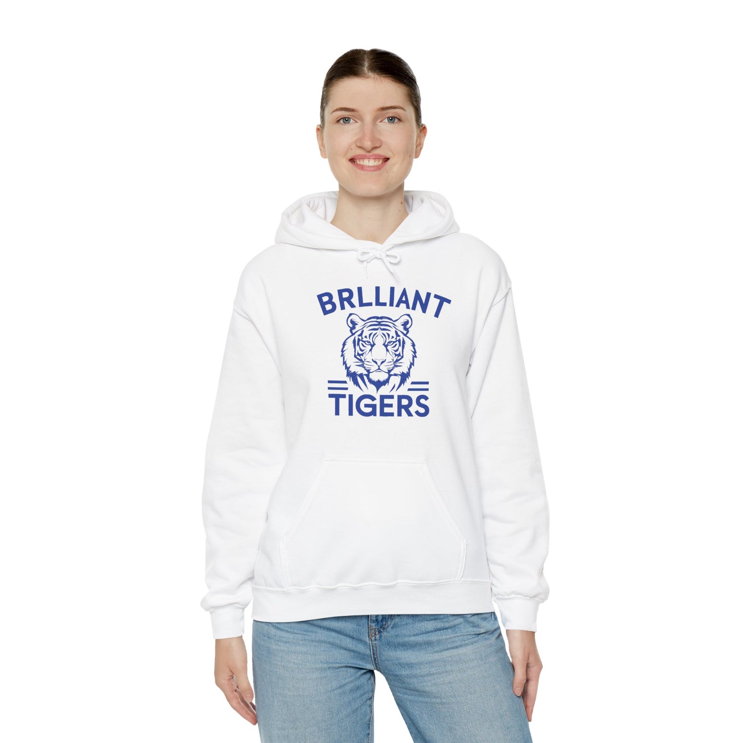 Adult Hoodie Sweatshirt \ Brilliant Tigers \ BT1