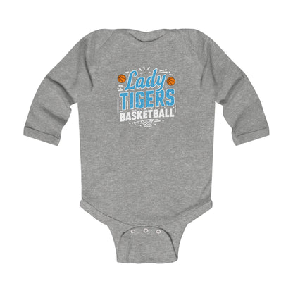 Long Sleeve Baby Bodysuit \ Brilliant Tigers Basketball \ BTBKG1