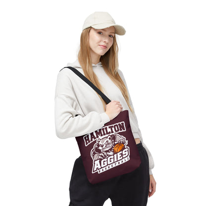 Tote Bag \ Hamilton Aggies Basketball \ HABK1