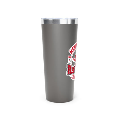 22oz Copper Insulated Tumbler \ Marion County Red Raiders Cross-Country \ MCCC2