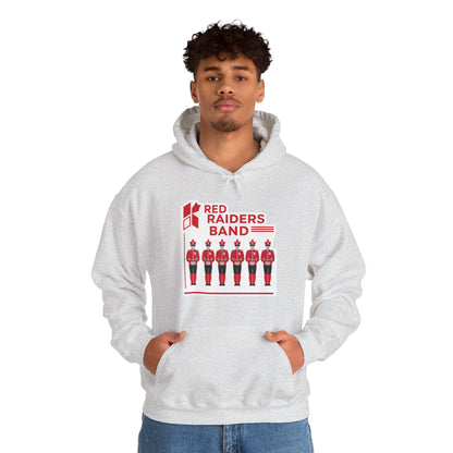 Adult Hoodie Sweatshirt \ Marion County Red Raiders Band \ MCB1