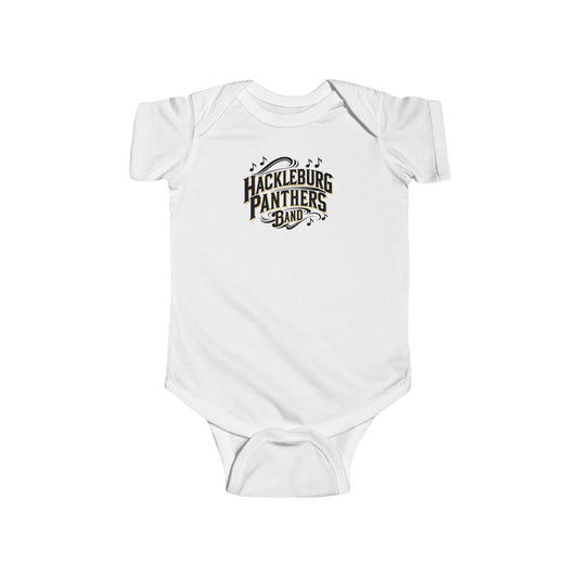 Short Sleeve Baby Bodysuit \ Hackleburg Panthers Band \ HPB1