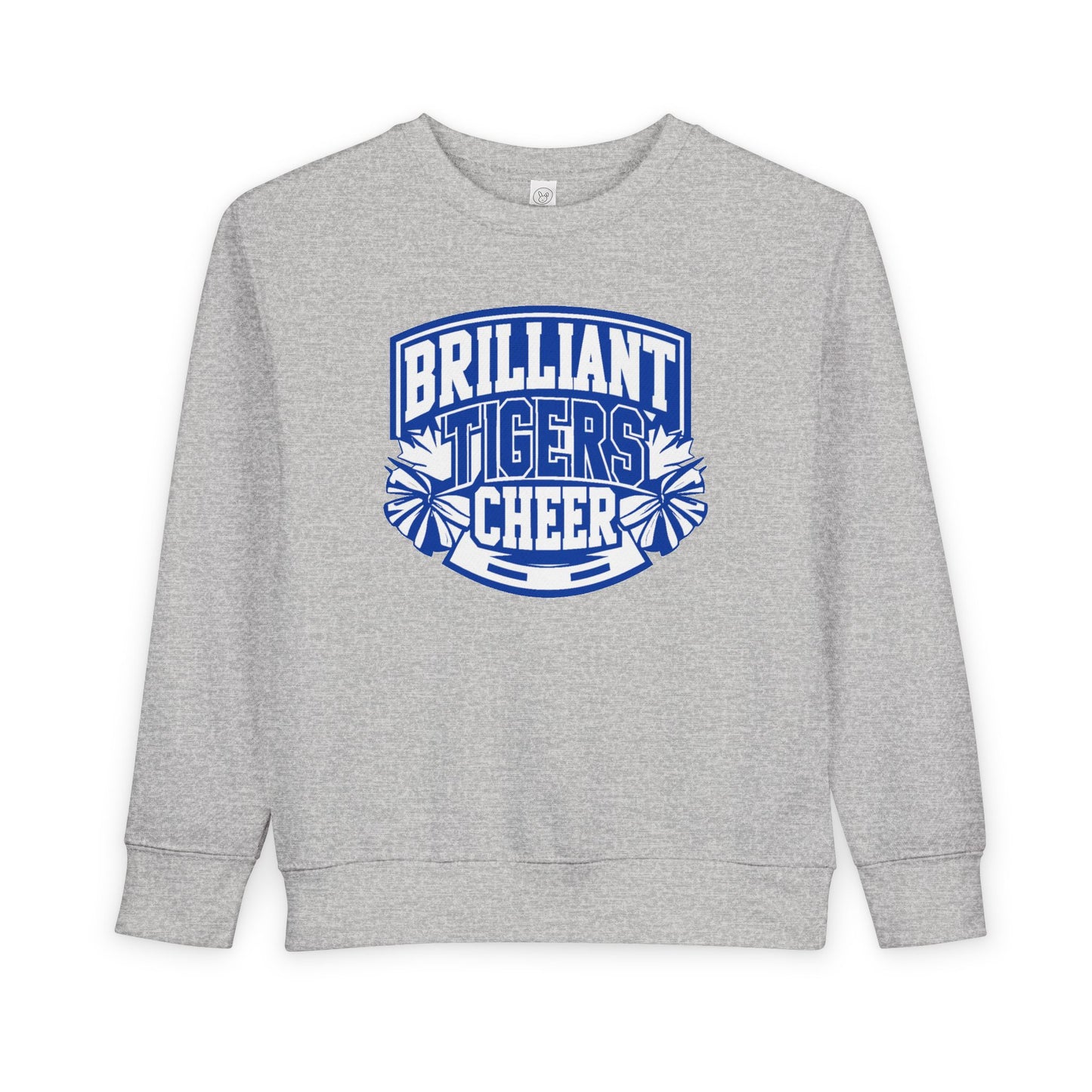 Toddler Crewneck Sweatshirt \ Brilliant Tigers Cheer \ BTC1