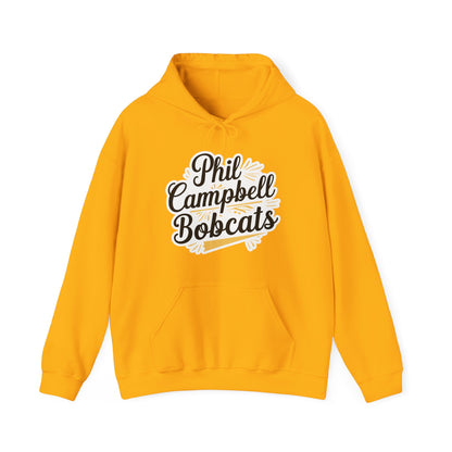 Adult Hoodie Sweatshirt \ Phil Campbell Bobcats \ PCBG2