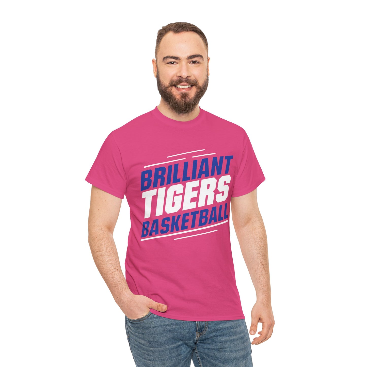 Adult Tee \ Brilliant Tigers Basketball \ BTBK2