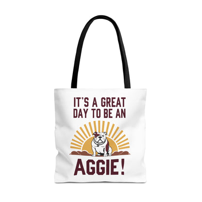 Tote Bag \ It's a Great Day to be an Aggie! \ GDA4