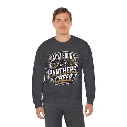 Adult Crewneck Sweatshirt \ Hackleburg Panthers Cheer \ HPC1