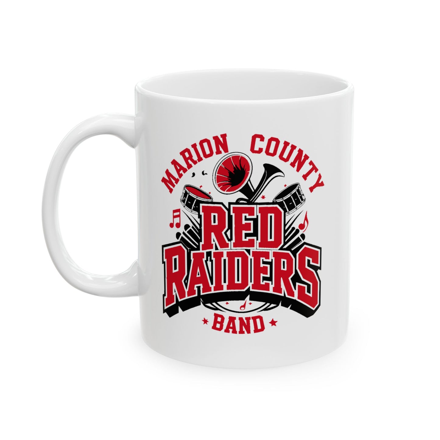 Coffee Mug \ Marion County Red Raiders Band \ MCB2