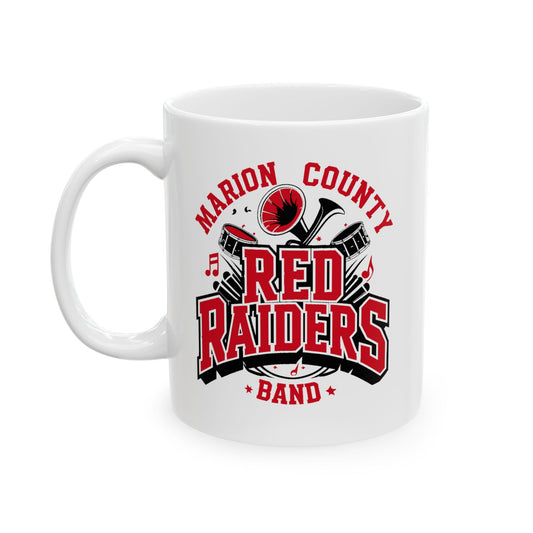 Coffee Mug \ Marion County Red Raiders Band \ MCB2