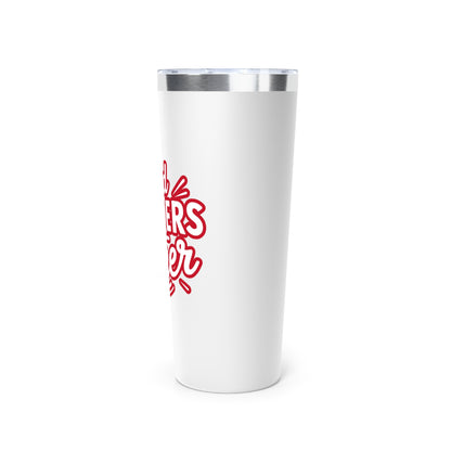 22oz Copper Insulated Tumbler \ Marion County Red Raiders Cheer \ MCC1