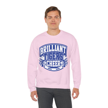 Adult Crewneck Sweatshirt \ Brilliant Tigers Cheer \ BTC1