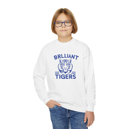 Youth Crewneck Sweatshirt \ Brilliant Tigers \ BT1