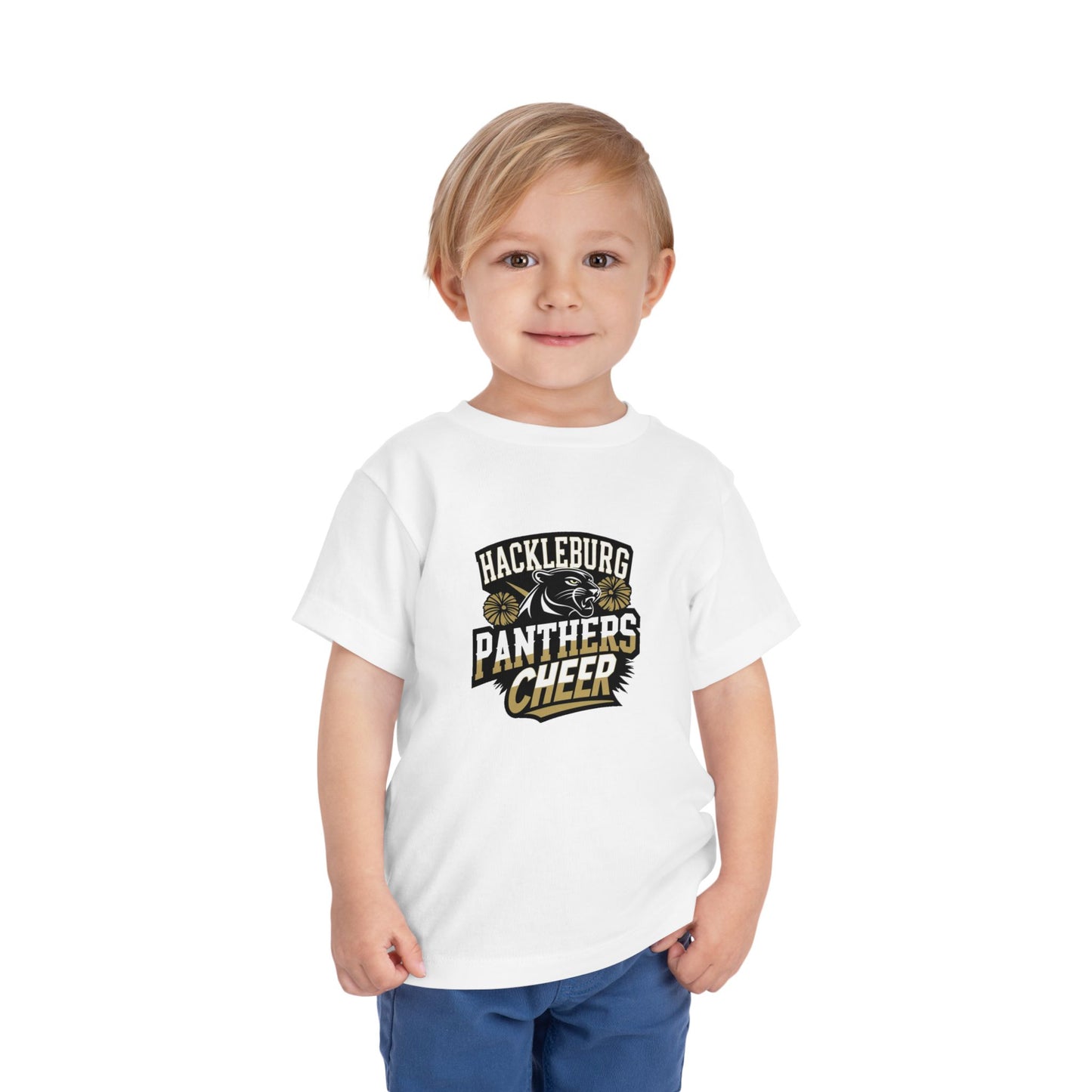 Toddler Tee \ Hackleburg Panthers Cheer \ HPC1