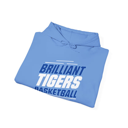 Adult Hoodie Sweatshirt \ Brilliant Tigers Basketball \ BTBK2