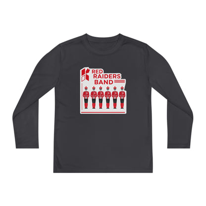 Youth Long Sleeve Tee \ Marion County Red Raiders Band \ MCB1