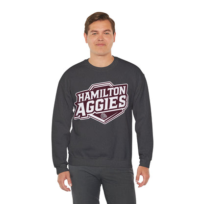 Adult Crewneck Sweatshirt \ Hamilton Aggies \ HA1