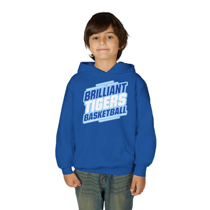 Youth Hoodie Sweatshirt \ Brilliant Tigers Basketball \ BTBK2