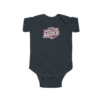 Short Sleeve Baby Bodysuit \ Hamilton Aggies \ HA1