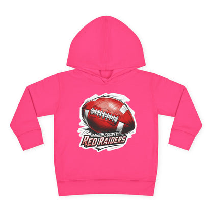 Toddler  Hoodie Sweatshirt \ Marion County Red Raiders Football \ MCF1