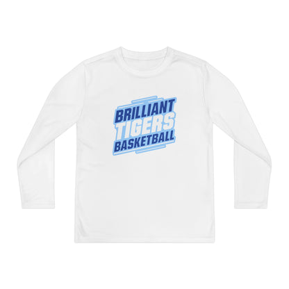 Youth Long Sleeve Tee \ Brilliant Tigers Basketball \ BTBK2