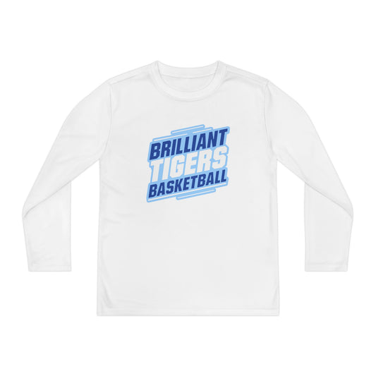 Youth Long Sleeve Tee \ Brilliant Tigers Basketball \ BTBK2