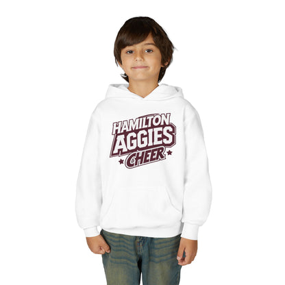 Youth Hoodie Sweatshirt \ Hamilton Aggies Cheer \ HAC1