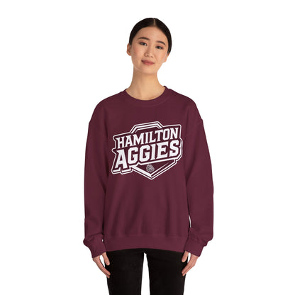Adult Crewneck Sweatshirt \ Hamilton Aggies \ HA1