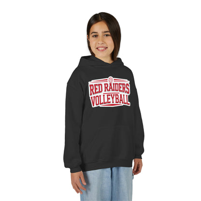 Youth Hoodie Sweatshirt \ Marion County Red Raiders Volleyball \ MCV2