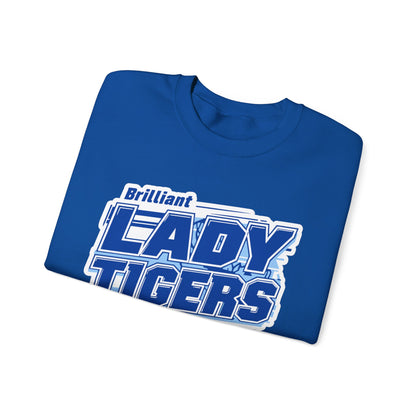 Adult Crewneck Sweatshirt \ Brilliant Tigers Basketball \ BTBKG2