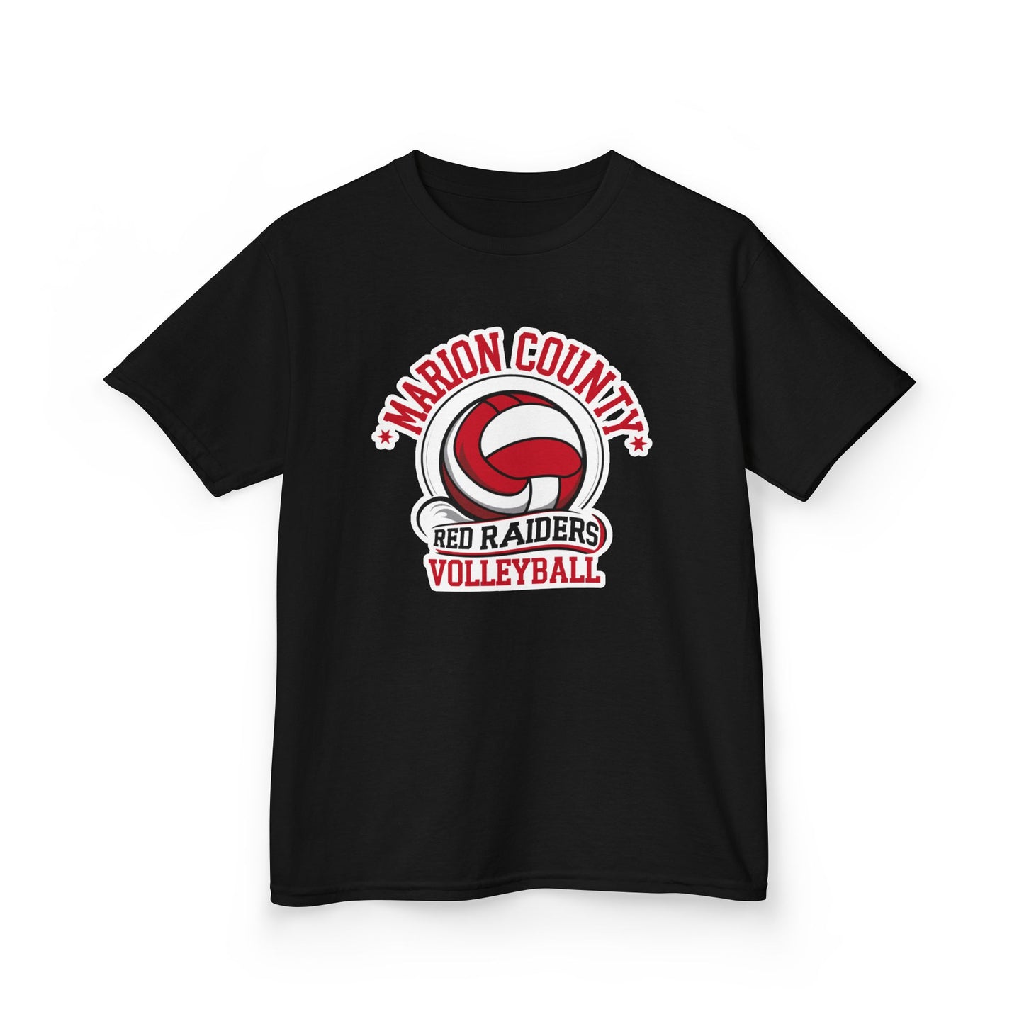 Youth Tee \ Marion County Red Raiders Volleyball \ MCV1