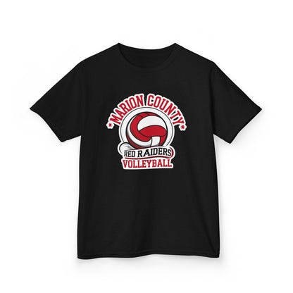 Youth Tee \ Marion County Red Raiders Volleyball \ MCV1