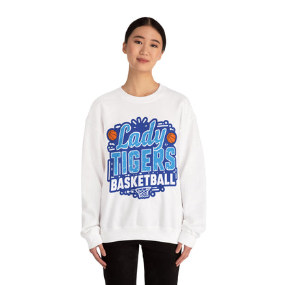 Adult Crewneck Sweatshirt \ Brilliant Tigers Basketball \ BTBKG1