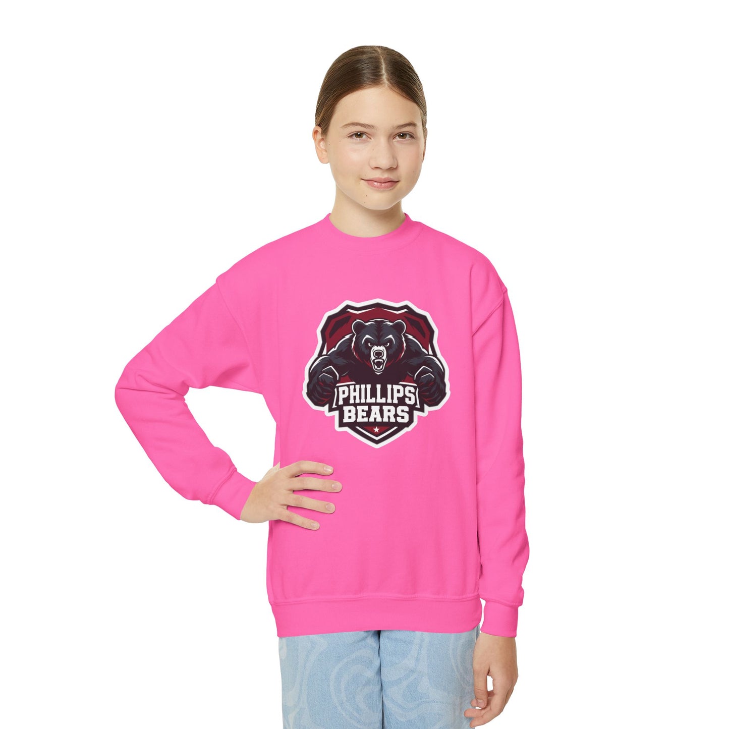 Youth Crewneck Sweatshirt \ Phillips Bears \ PB2