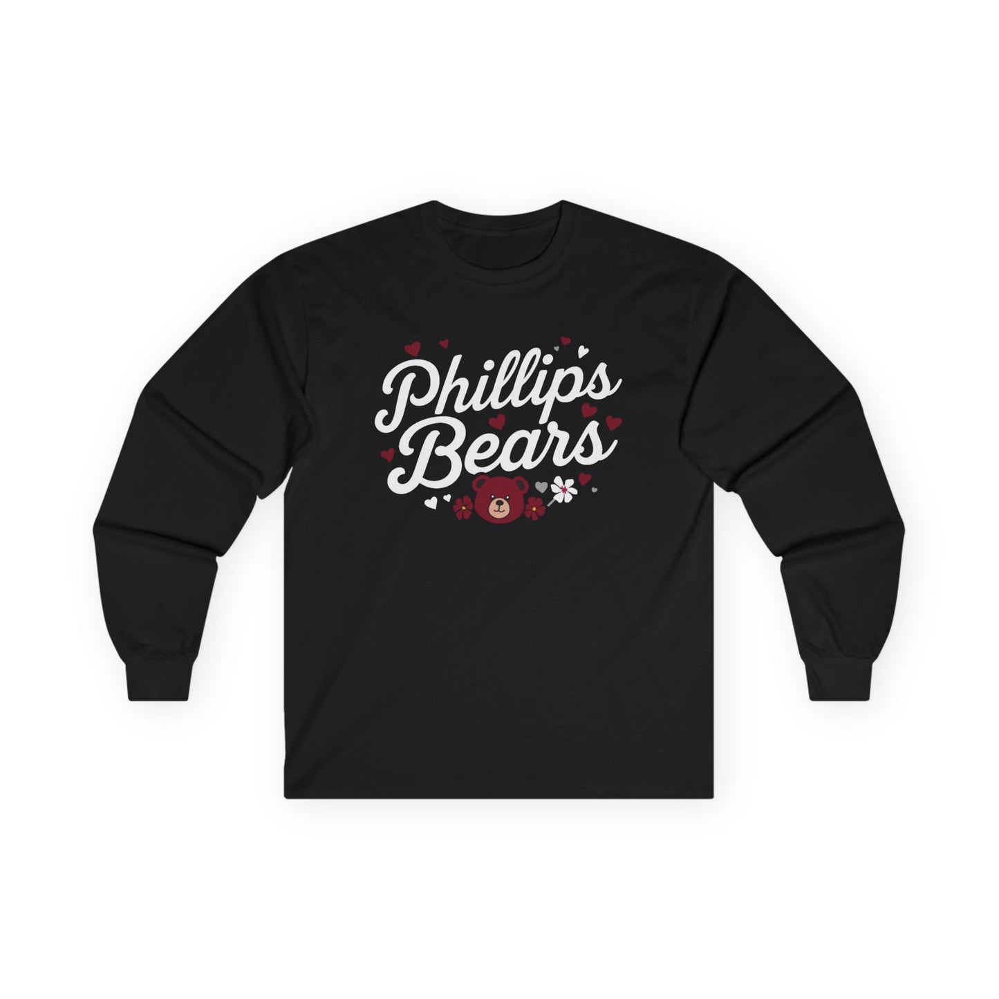 Adult Long Sleeve Tee \ Phillip's Bears \ PBG1