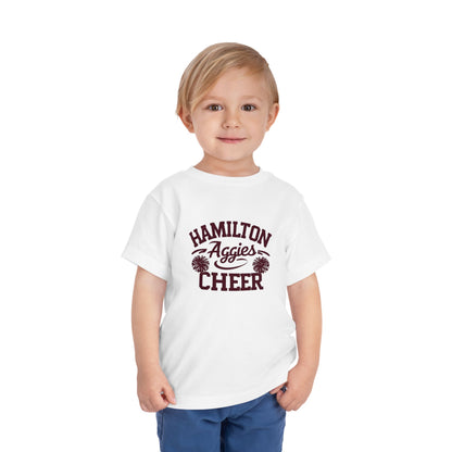 Toddler Tee \ Hamilton Aggies Cheer \ Style HAC2