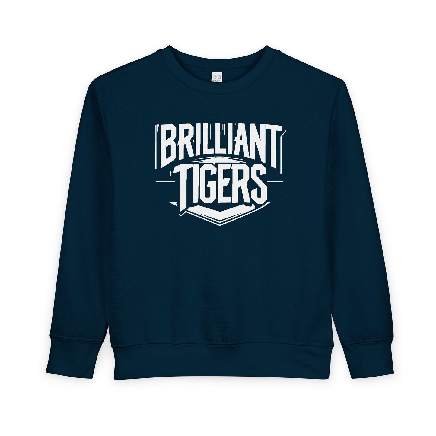 Toddler Crewneck Sweatshirt \ Brilliant Tigers \ BT2