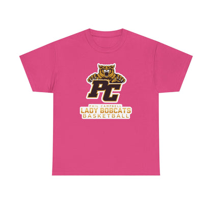 Adult Tee \ Phil Campbell Bobcats Basketball \ PCBBKG1