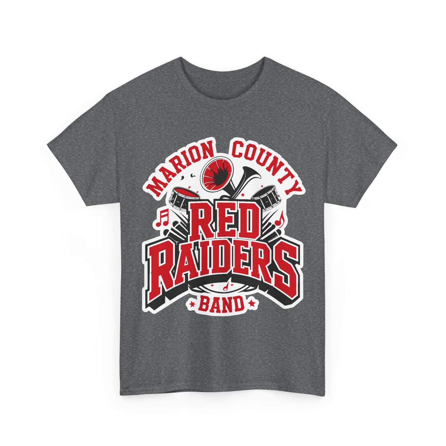 Adult Tee \ Marion County Red Raiders Band \ MCB2