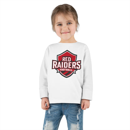 Toddler Long Sleeve Tee \ Marion County Red Raiders Football \ MCF2