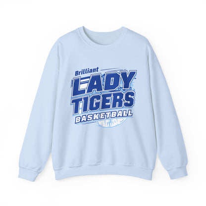 Adult Crewneck Sweatshirt \ Brilliant Tigers Basketball \ BTBKG2