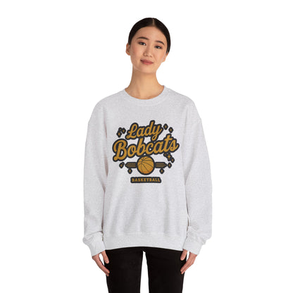 Adult Crewneck Sweatshirt \ Phil Campbell Bobcats Basketball \ PCBBKG2