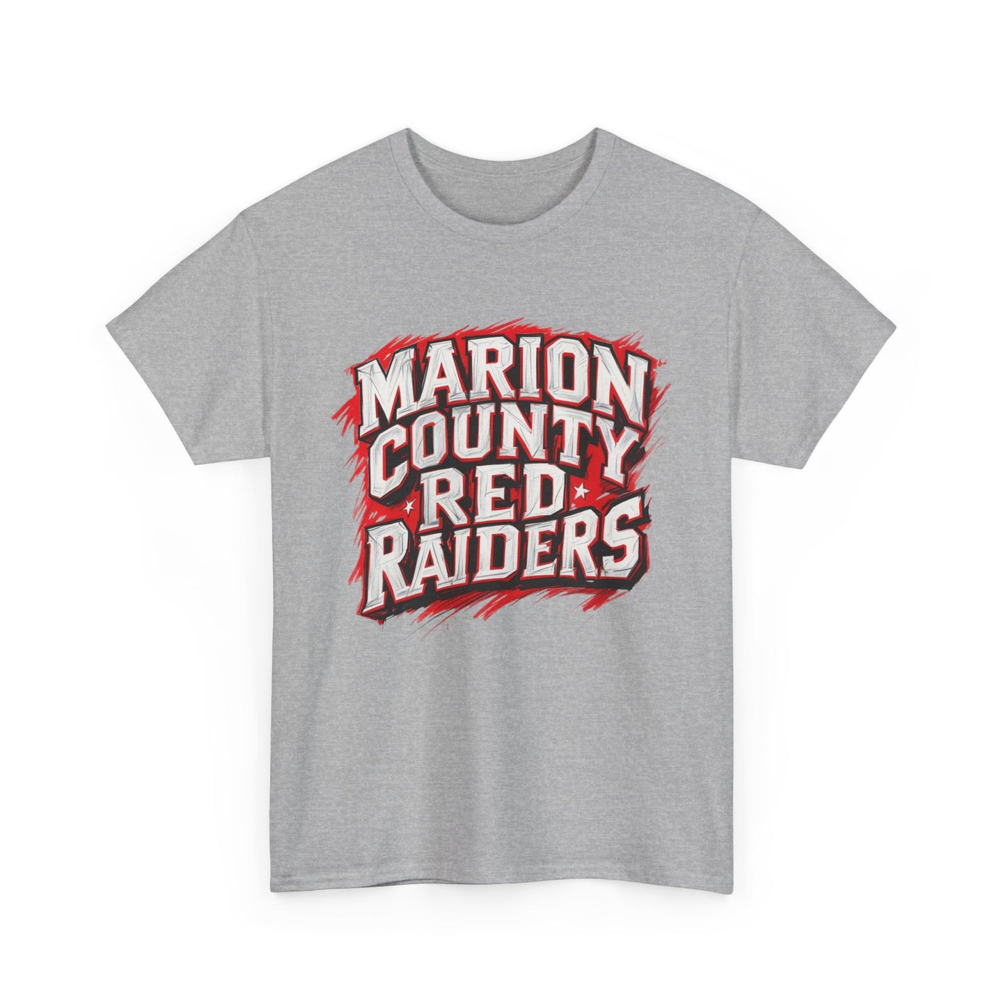 Adult Tee \ Marion County Red Raiders \ MC1