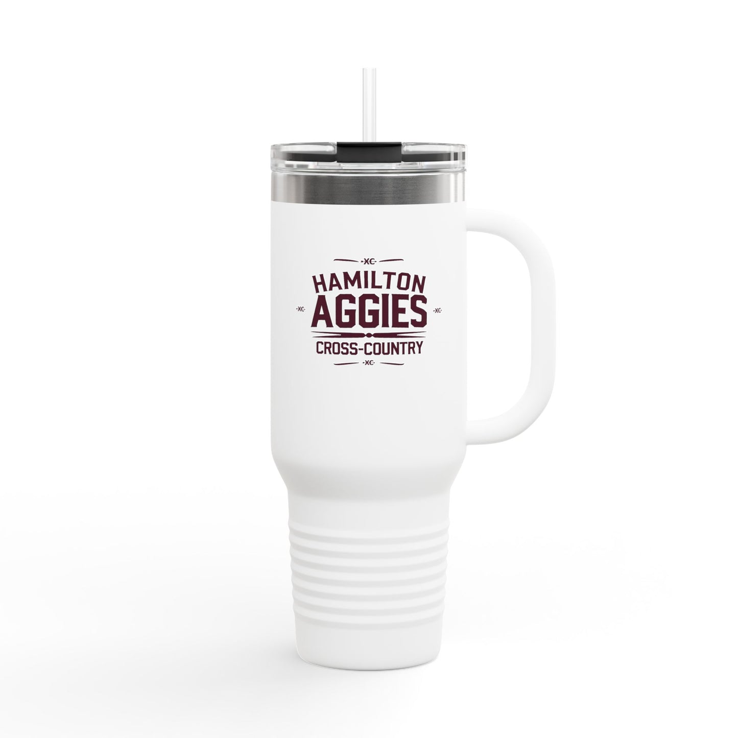 40oz Insulated Tumbler \ Hamilton Aggies Cross-Country \ HCC1