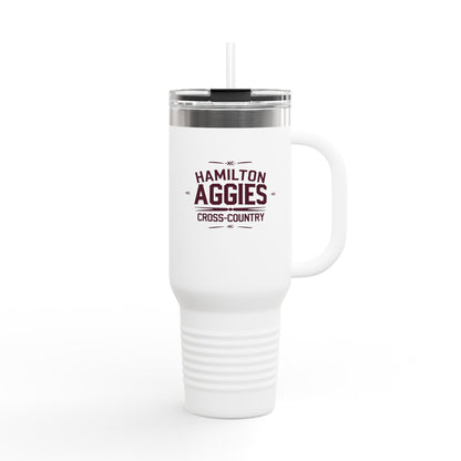 40oz Insulated Tumbler \ Hamilton Aggies Cross-Country \ HCC1