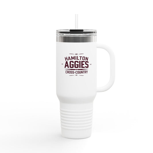 40oz Insulated Tumbler \ Hamilton Aggies Cross-Country \ HCC1