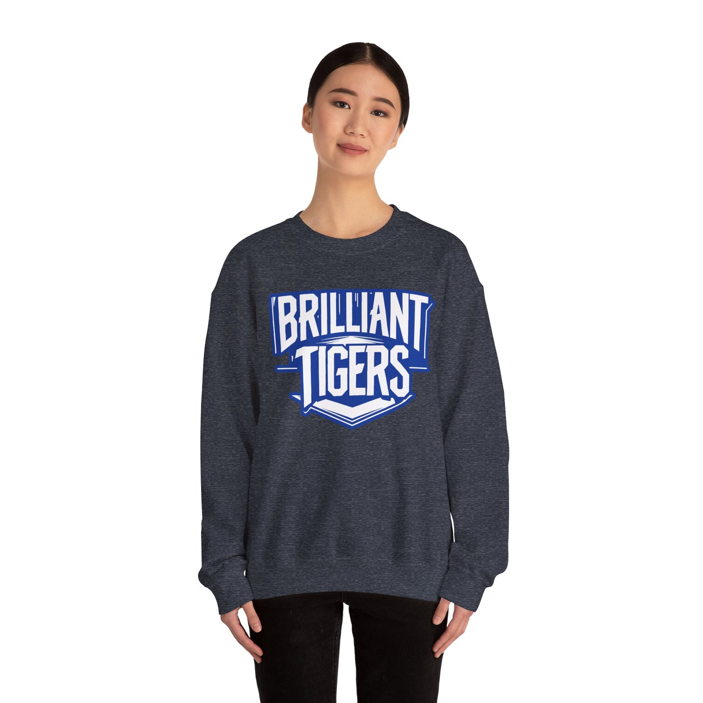 Adult Crewneck Sweatshirt \ Brilliant Tigers \ BT2