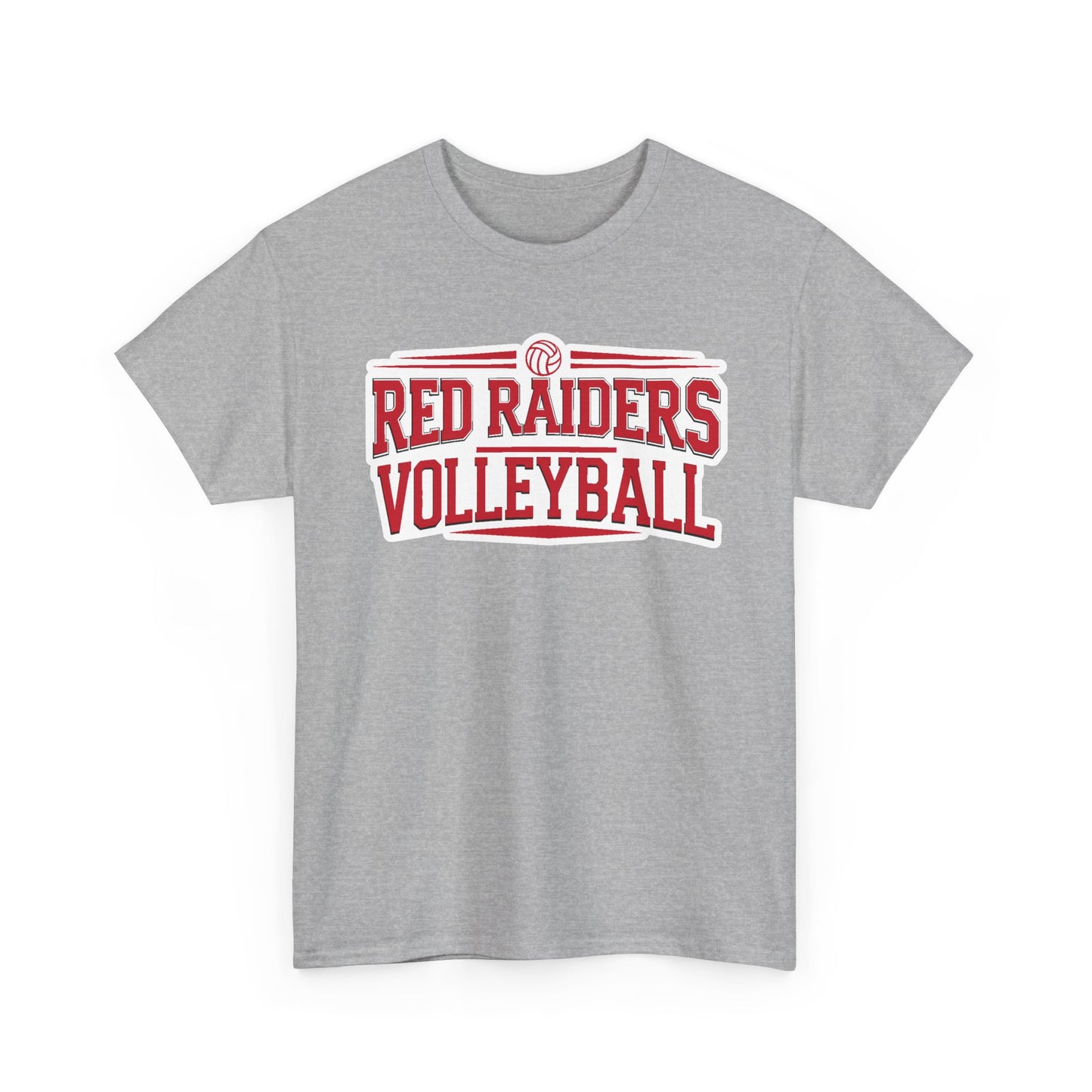 Adult Tee \ Marion County Red Raiders Volleyball \ MCV2