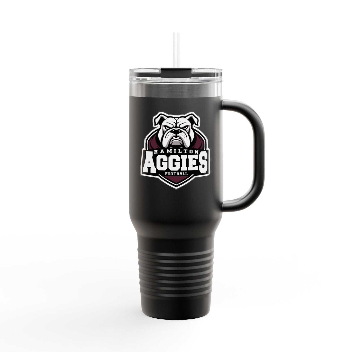 40oz Insulated Tumbler \ Hamilton Aggies Football \ HAF2